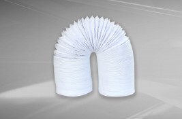 单面铝塑复合箔复白色PVC做的通风管
