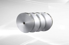 Double-side laminated aluminum strip