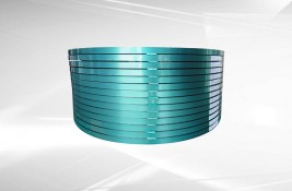 Laminated steel strip